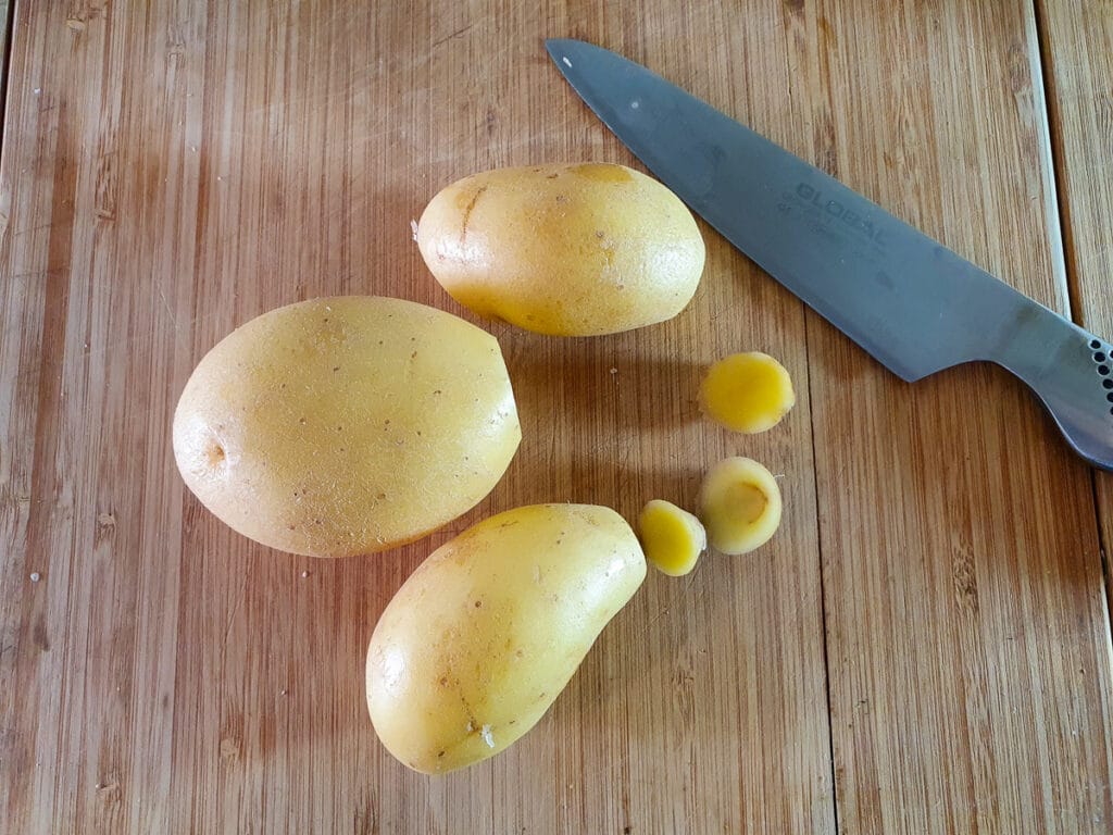 Roasted mini potatoes 4