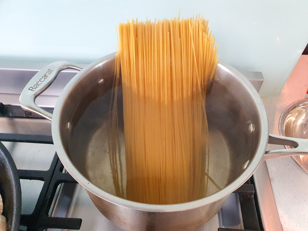 Mushroom Aglio Olio 8